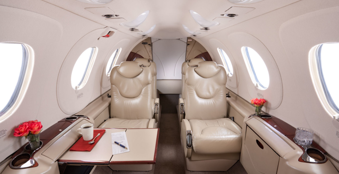 private flight on the Beechcraft Premier I